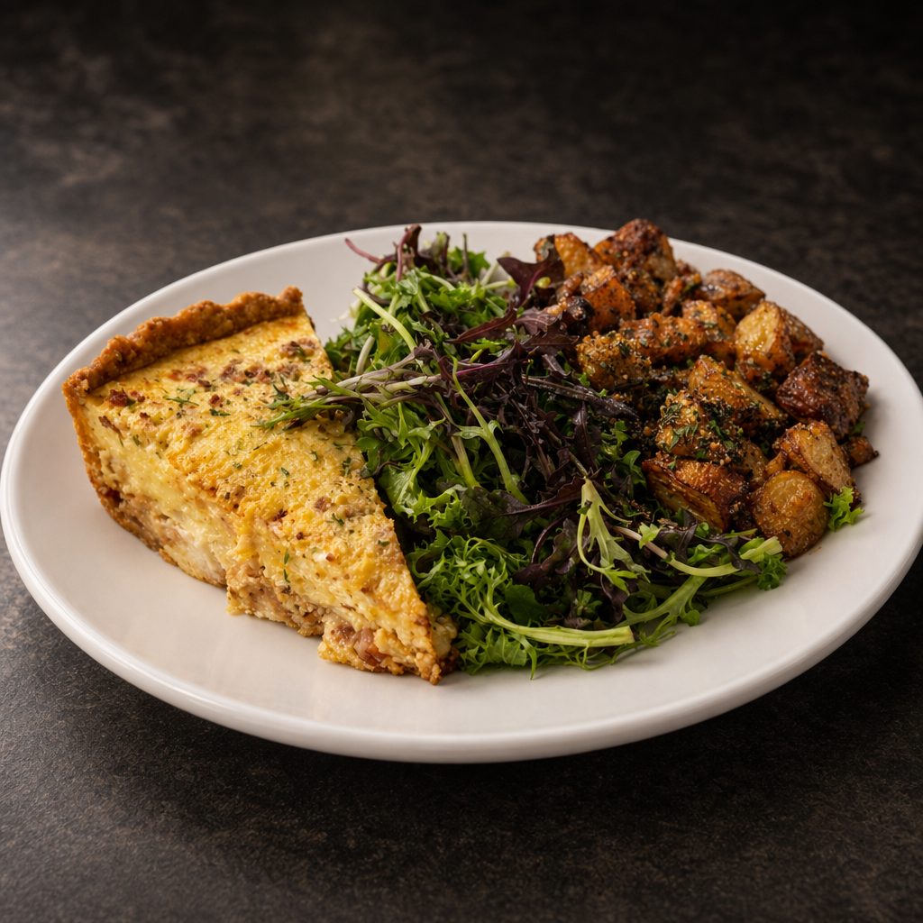 Chefs Quiche of the Day.